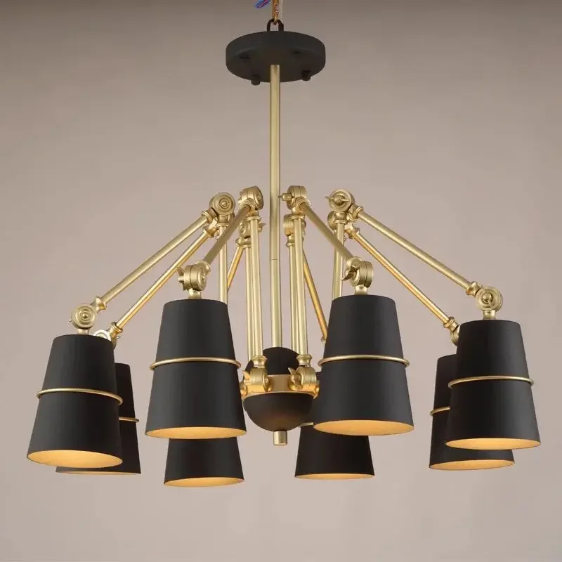 Nordic living room lamp postmodern chandelier wrought iron creative personality master bedroom restaurant industrial wind lamp
Nordic living room lamp postmodern chandelier wrought iron creative personality master bedroom restaurant industrial wind lamp
