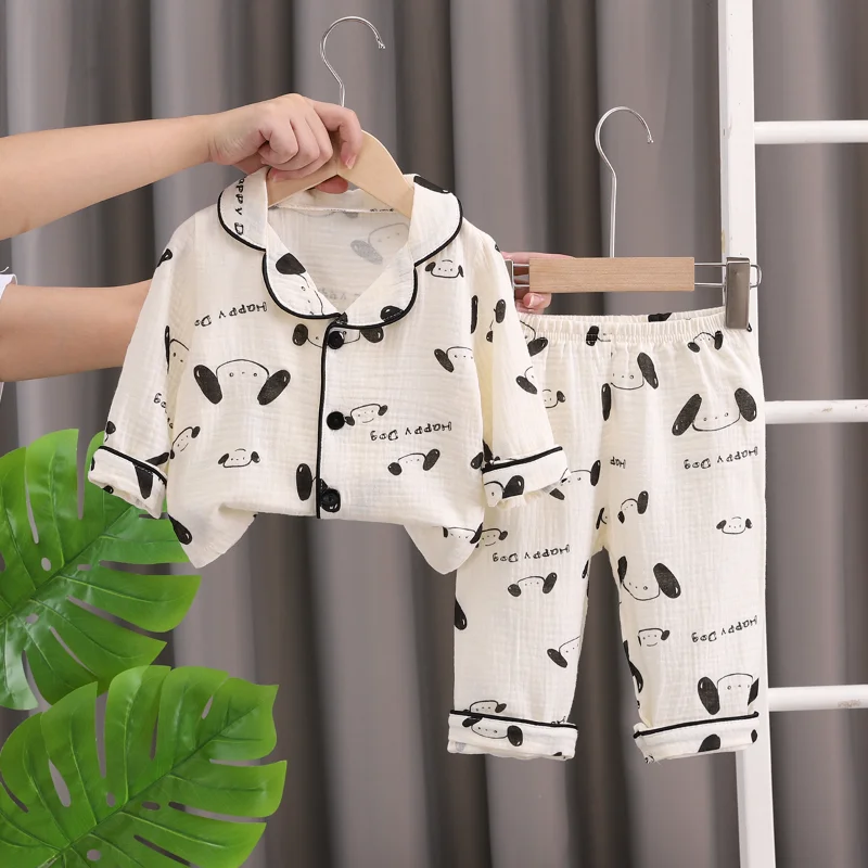 New Spring Autumn Baby Girls Clothes Set Children Sleepwear Long Sleeved Shirt Pants 2Pcs/Sets Kids Pajamas Infant Clothing
New Spring Autumn Baby Girls Clothes Set Children Sleepwear Long Sleeved Shirt Pants 2Pcs/Sets Kids Pajamas Infant Clothing