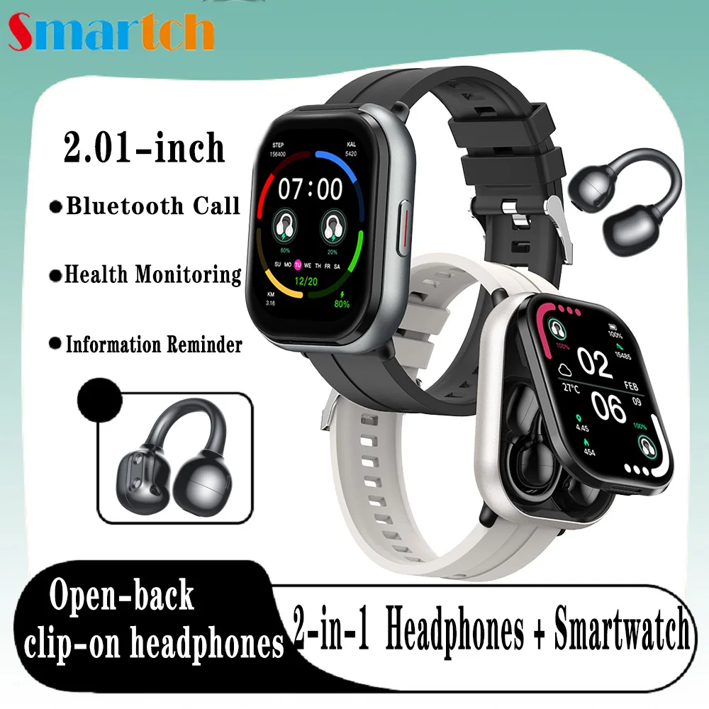 Музыкальные умные часы TWS Bluetooth-гарнитура 2 в 1, умные часы для мужчин и женщин, напоминание о вызове BT, 2,01 дюйма, монитор сердечного ритма, фитнес-трекер
Музыкальные умные часы TWS Bluetooth-гарнитура 2 в 1, умные часы для мужчин и женщин, напоминание о вызове BT, 2,01 дюйма, монитор сердечного ритма, фитнес-трекер