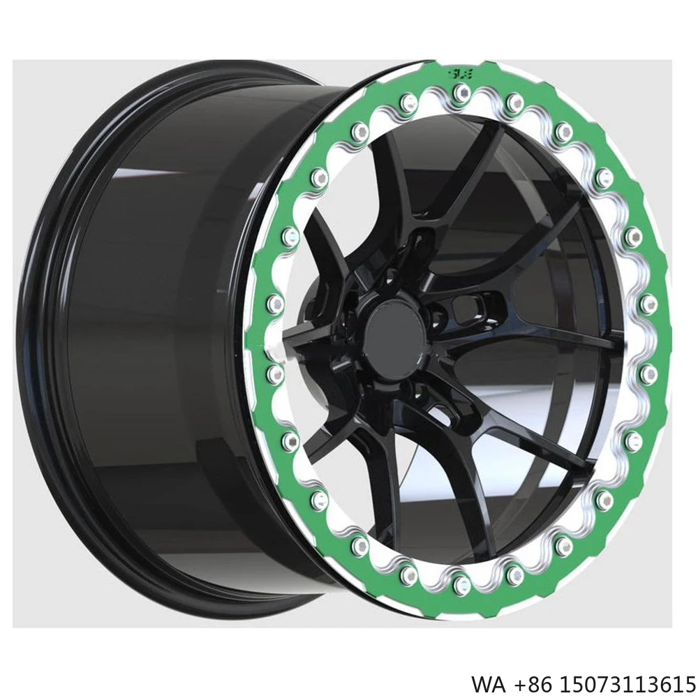 Aluminum Beadlock Forged Wheels 25 Offset 5x112 PCD for Off-road SUV and Trucks
Aluminum Beadlock Forged Wheels 25 Offset 5x112 PCD for Off-road SUV and Trucks