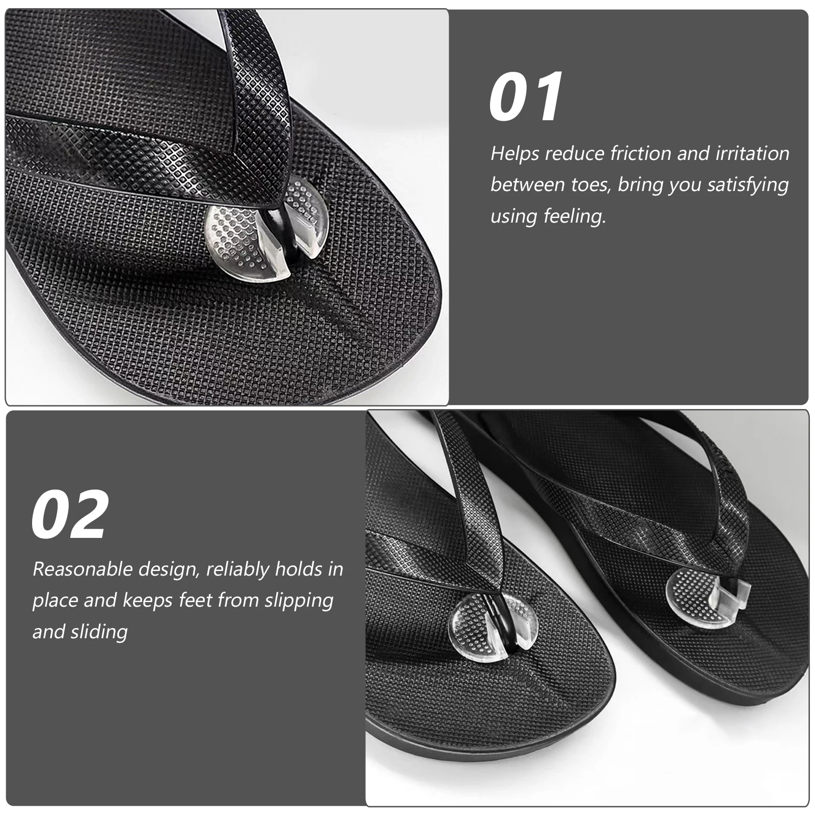 Silicone Toe Protector Pads Anti-friction Foot Care Tools Transparent Gel Cushions Non-slip Toe Guards For Sandals Shoes Flip
Silicone Toe Protector Pads Anti-friction Foot Care Tools Transparent Gel Cushions Non-slip Toe Guards For Sandals Shoes Flip