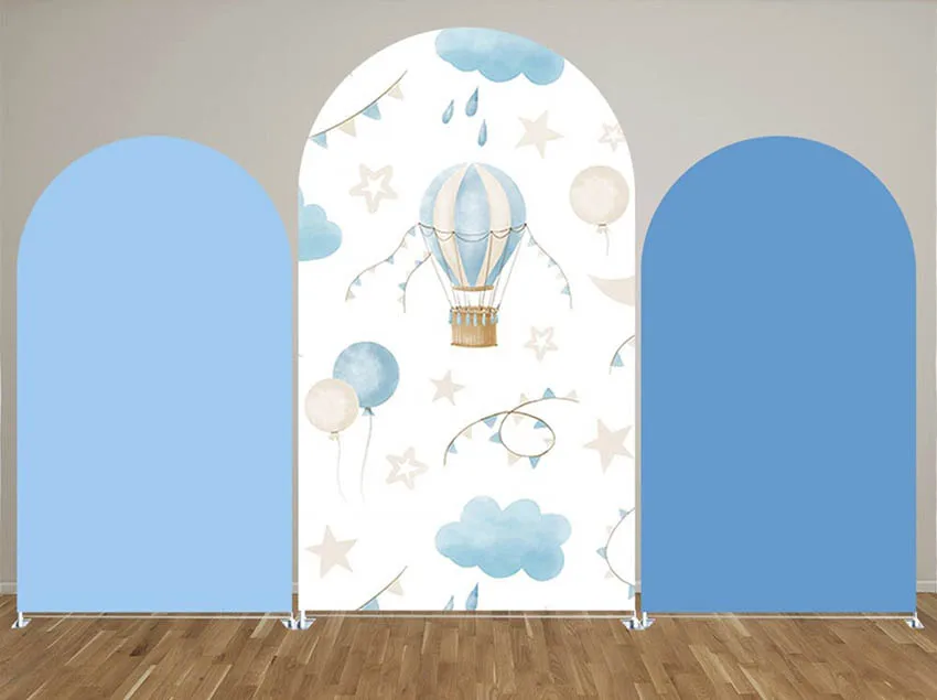 Mehofond Custom 2-Sided Blue Clouds Hot Air Balloon Kids Birthday Party Baby Shower Covers Chiara Arch Background Decor Backdrop
Mehofond Custom 2-Sided Blue Clouds Hot Air Balloon Kids Birthday Party Baby Shower Covers Chiara Arch Background Decor Backdrop