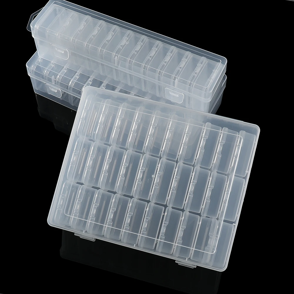 Organizer Box 12/24/30Pcs Mini Clear Plastic Multifunctional Portable Storage Box with Hinged Lid for Small Crafts Jewelry
Organizer Box 12/24/30Pcs Mini Clear Plastic Multifunctional Portable Storage Box with Hinged Lid for Small Crafts Jewelry