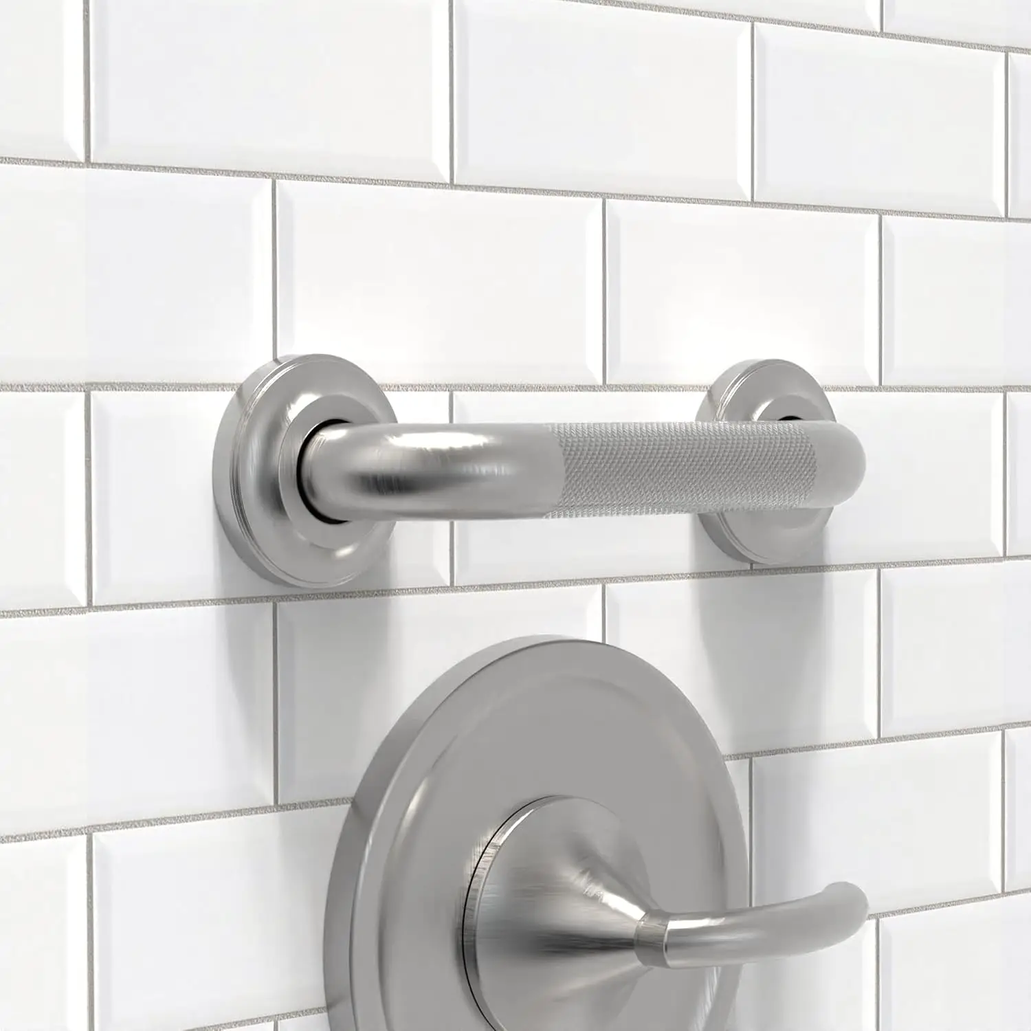 1-1/4" Knurled Grab Bar, ADA Compliant Bath Safety Handrail, 500lbs Support for Seniors
1-1/4" Knurled Grab Bar, ADA Compliant Bath Safety Handrail, 500lbs Support for Seniors