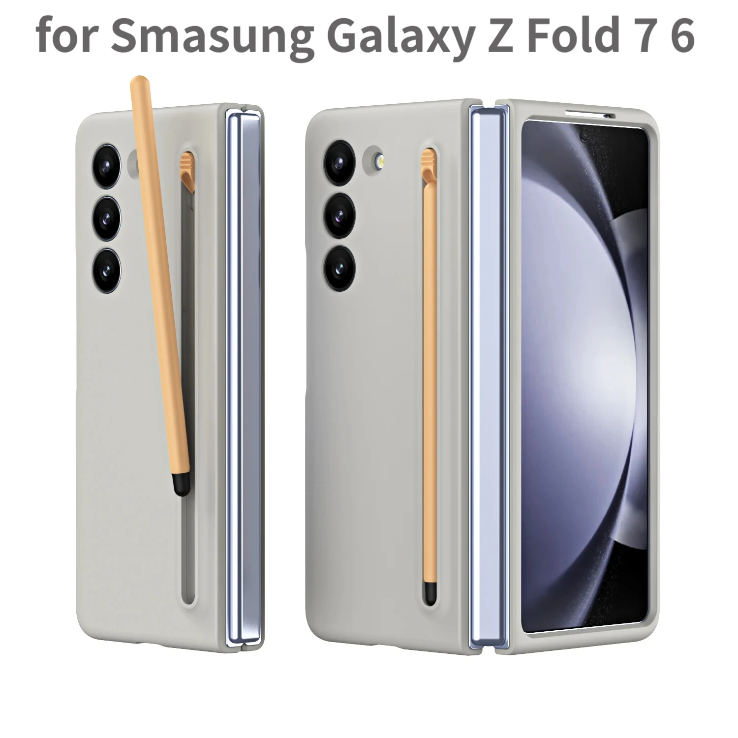 Business with S Pen Silicone Case for Smasung Galaxy Z Fold 7 6 Pen Slot Shockproof Hard PC Fold7 Fold6 Fold7 Case
Business with S Pen Silicone Case for Smasung Galaxy Z Fold 7 6 Pen Slot Shockproof Hard PC Fold7 Fold6 Fold7 Case