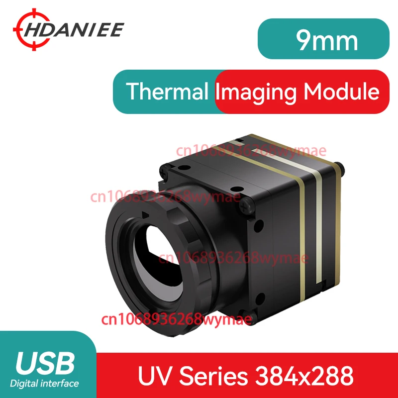 UV384 9MM Thermal Camera 384*288 with USB Resolution Infrared Thermal For FPV Drone Camera Night Vision Camera 384X288
UV384 9MM Thermal Camera 384*288 with USB Resolution Infrared Thermal For FPV Drone Camera Night Vision Camera 384X288