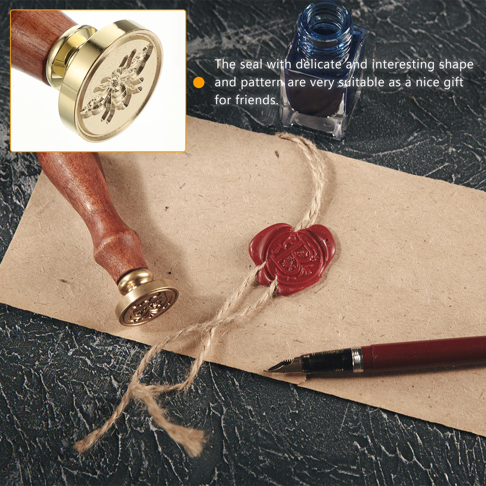 Retro Style Wax Seal Stamp Set Lovely Pattern Copper Stamps Scrapbook Craft Envelope DIY Elegant Decoration Suite Durable Gift
Retro Style Wax Seal Stamp Set Lovely Pattern Copper Stamps Scrapbook Craft Envelope DIY Elegant Decoration Suite Durable Gift