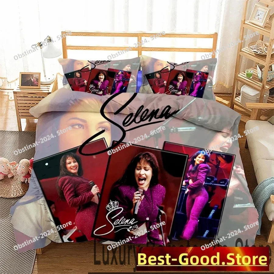 3D Print Selena Singer Bedding Set,Duvet Cover Comforter Bed Set Quilt Cover Pillowcase,King Queen Twin Size Boys Girls Adults
3D Print Selena Singer Bedding Set,Duvet Cover Comforter Bed Set Quilt Cover Pillowcase,King Queen Twin Size Boys Girls Adults