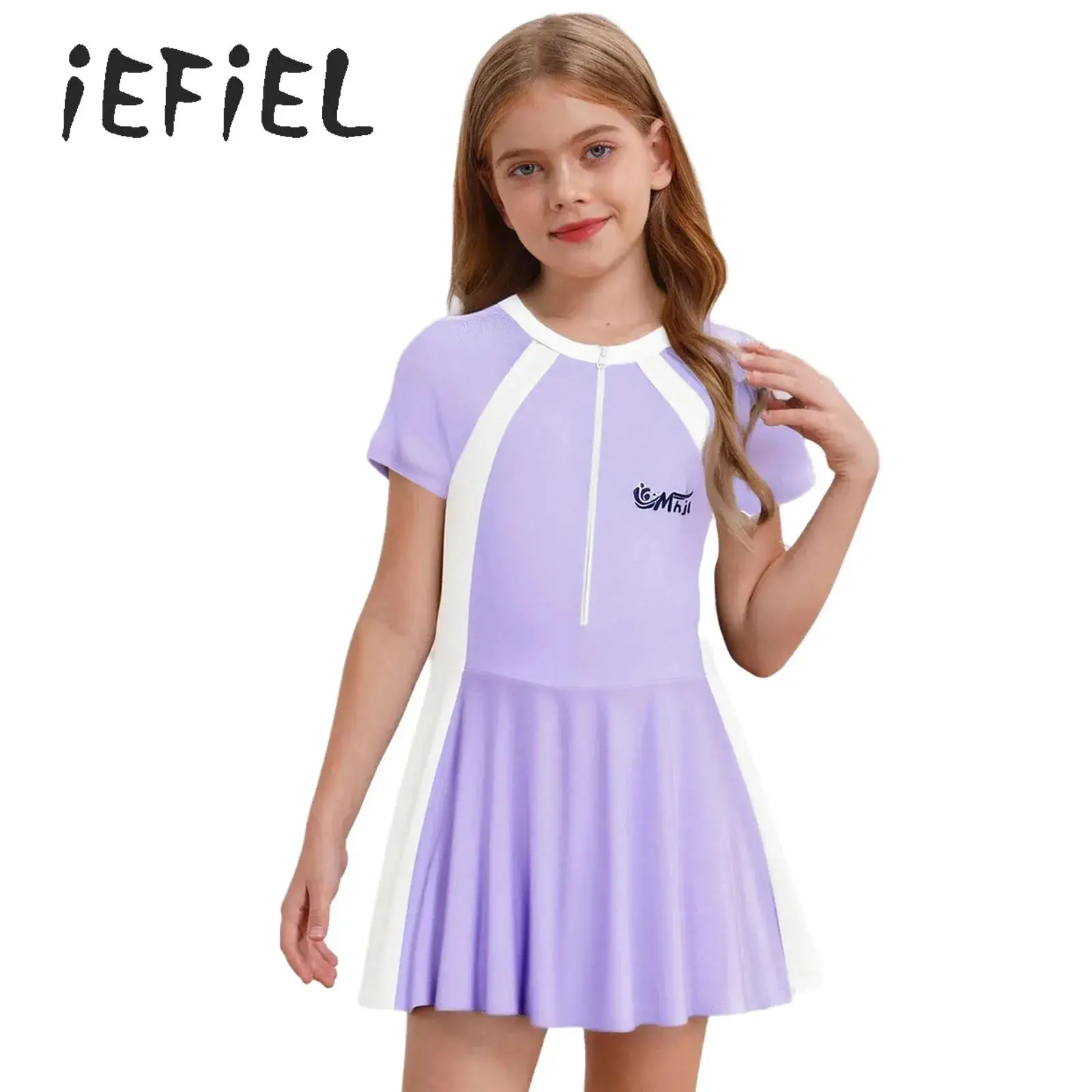 Big Girls Swimming Suit One Piece Beach Dress Quick Dry Swimwear Teenage Girl Swimsuits UV Protection Rush Guard Bathing Suit
Big Girls Swimming Suit One Piece Beach Dress Quick Dry Swimwear Teenage Girl Swimsuits UV Protection Rush Guard Bathing Suit