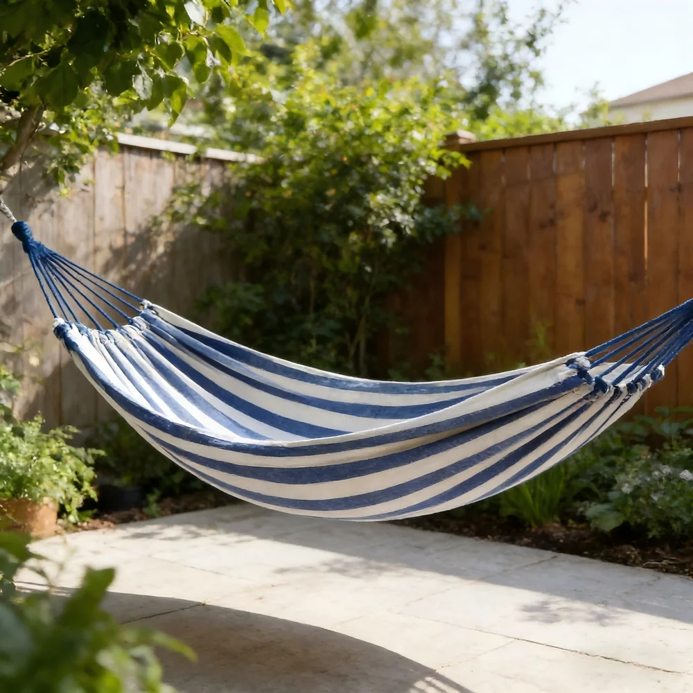 Camping Hammock DualColor Nylon Material, Waterproof And Breathable, Lightweight And Easy To Store, Quick To Install, With A Lo
Camping Hammock DualColor Nylon Material, Waterproof And Breathable, Lightweight And Easy To Store, Quick To Install, With A Lo