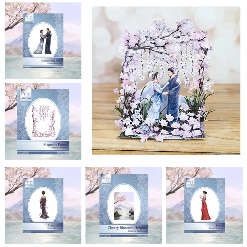Blossom Love Eastern Elements Charisma Magnolia Frame Metal Cutting Die Silicone Stamp Scrapbooking Stencil Photo Album Card DIY
Blossom Love Eastern Elements Charisma Magnolia Frame Metal Cutting Die Silicone Stamp Scrapbooking Stencil Photo Album Card DIY