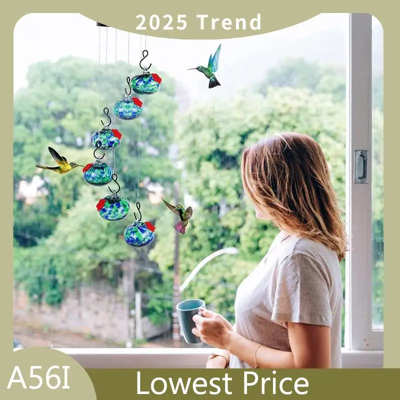 3PCS Wind Chimes Bird Feeders For Outdoors Hanging Ant And Bee Proof,Never Leak,Perfect Garden Decor For Outside Durable
3PCS Wind Chimes Bird Feeders For Outdoors Hanging Ant And Bee Proof,Never Leak,Perfect Garden Decor For Outside Durable