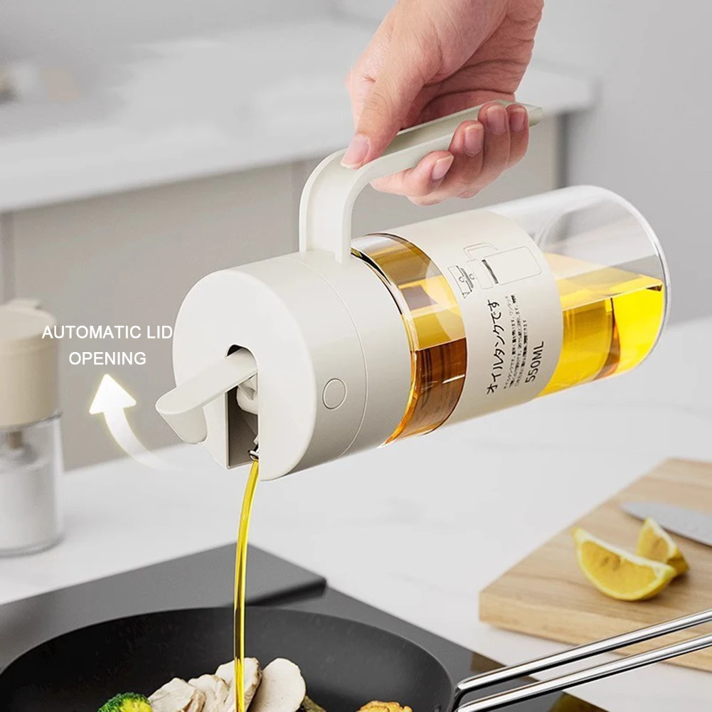 Transparent Oil Container With Non-Drip Spout Airtight Sealing Oil Pourer For Salads
Transparent Oil Container With Non-Drip Spout Airtight Sealing Oil Pourer For Salads