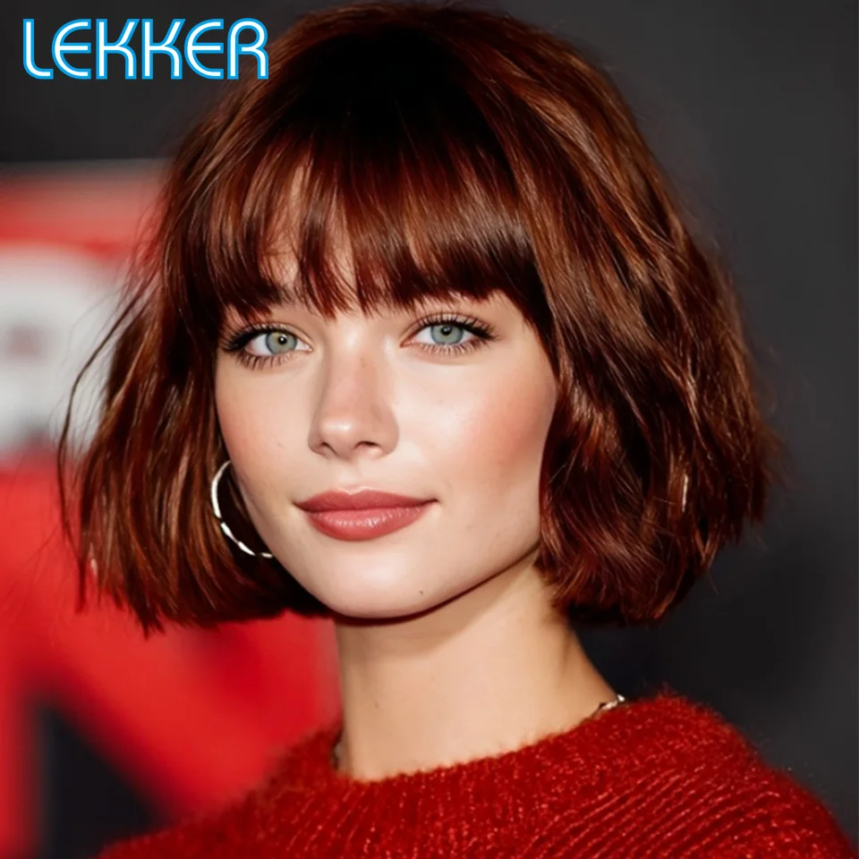 Коричневый длинный парик Lekker Brown Long Pixie Deep Curly Bob из 100% натуральных человеческих волос для женщин, бразильские волосы Remy, полностью машинной работы, окрашенный, без клея.
Коричневый длинный парик Lekker Brown Long Pixie Deep Curly Bob из 100% натуральных человеческих волос для женщин, бразильские волосы Remy, полностью машинной работы, окрашенный, без клея.