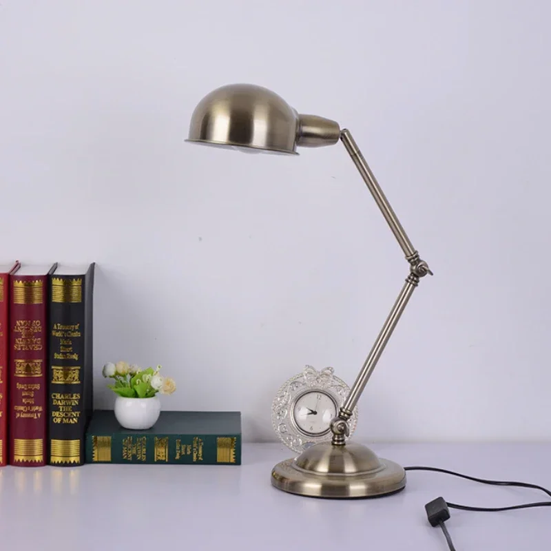 Bronze Metal Folding Hotel Decorative Light Modern Creative Study Desk Bedroom Bedside Lamp American Eye Protection Desk Lamp
Bronze Metal Folding Hotel Decorative Light Modern Creative Study Desk Bedroom Bedside Lamp American Eye Protection Desk Lamp