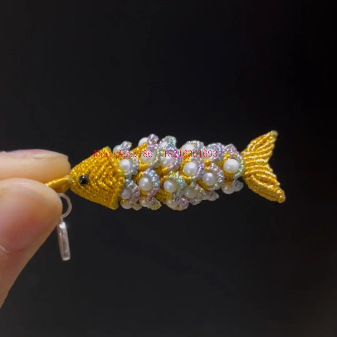 Shiny Koi Braided Rope Mobile Phone Pendant Multicolored Goldfish DIY Bag Lanyard
Shiny Koi Braided Rope Mobile Phone Pendant Multicolored Goldfish DIY Bag Lanyard