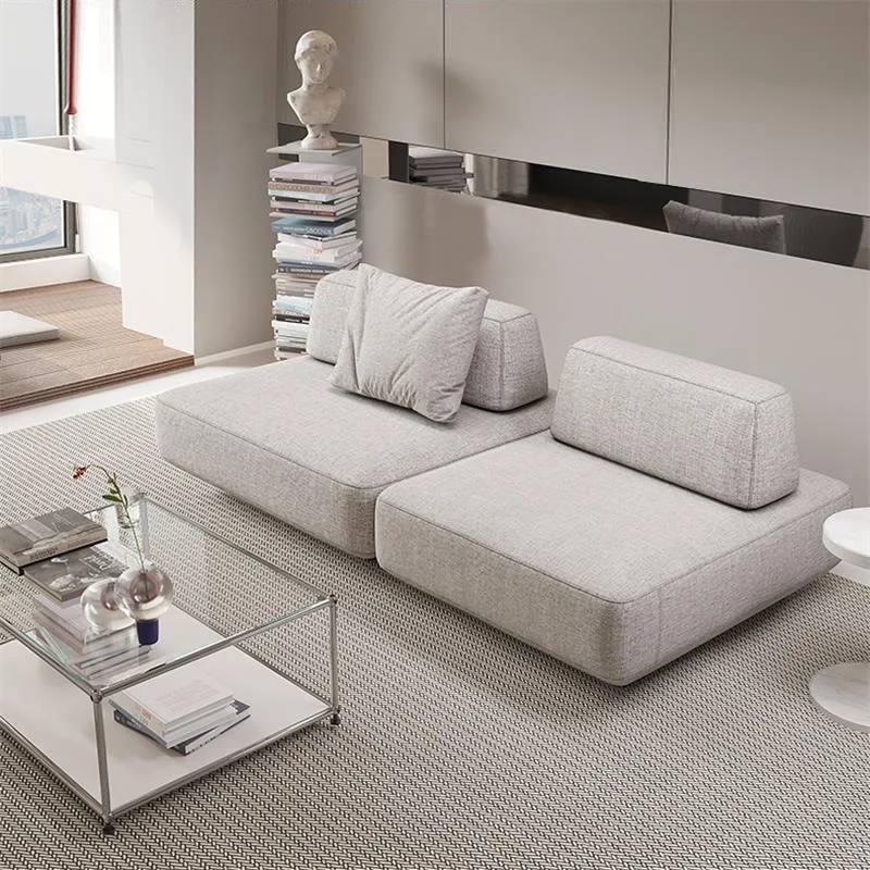 Italian Modern Minimalist Living Room with Free Combination Backrest Module Fabric Sofa
Italian Modern Minimalist Living Room with Free Combination Backrest Module Fabric Sofa