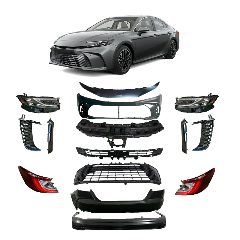 High Quality YIYANG ABS Plastic Body Kit LED Headlight Tail Light Front Bumper Grille for Camry 2024
High Quality YIYANG ABS Plastic Body Kit LED Headlight Tail Light Front Bumper Grille for Camry 2024
