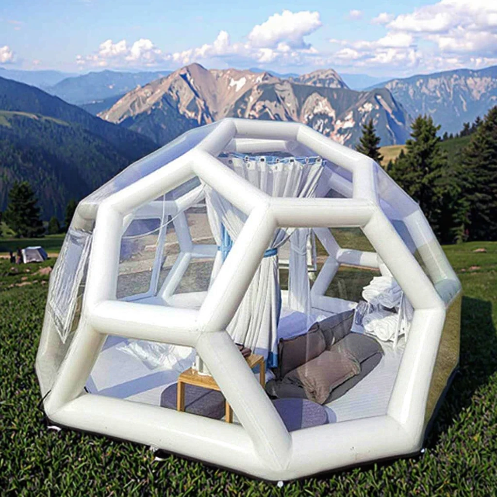 Herrwell Waterproof High Strength Transparent Roof Sphere Tent Snow Globe Tent for Camping
Herrwell Waterproof High Strength Transparent Roof Sphere Tent Snow Globe Tent for Camping