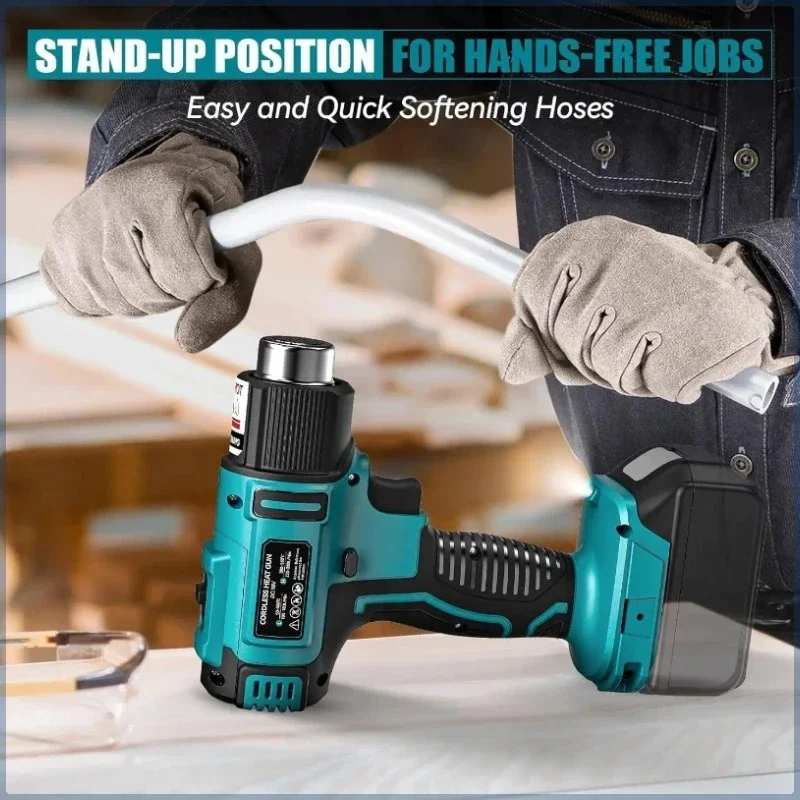 Makita 550°C Temperature Control Heat Gun Cordless Handheld Hot Air Gun With LED Display Soldering Thermal Blower Tool
Makita 550°C Temperature Control Heat Gun Cordless Handheld Hot Air Gun With LED Display Soldering Thermal Blower Tool