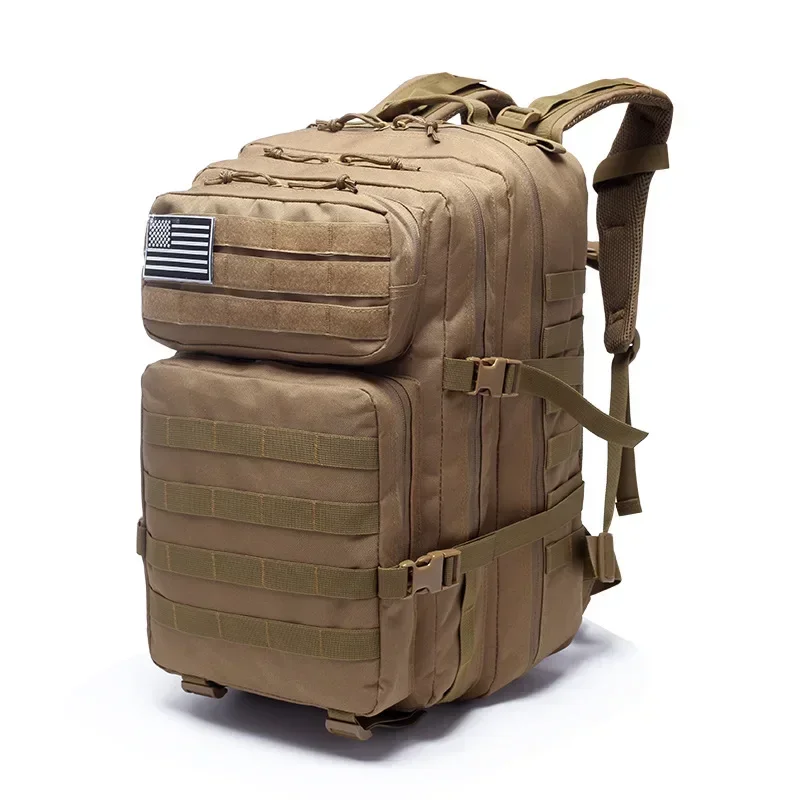 Outdoor 45L Big Capacity Tactical Backpack Waterproof Wearable Men Hiking Hunting Hunting Equipment Camping Backpack Bags
Outdoor 45L Big Capacity Tactical Backpack Waterproof Wearable Men Hiking Hunting Hunting Equipment Camping Backpack Bags