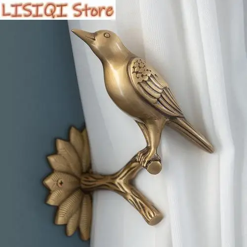 New Creative Nordic Gold metal brass bird hook up curtain Retro Storage organization Modern decoration Accessories wall hanging
New Creative Nordic Gold metal brass bird hook up curtain Retro Storage organization Modern decoration Accessories wall hanging