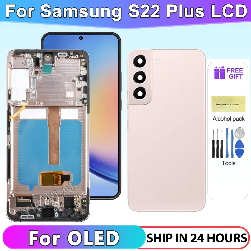 OLED Display For Samsung Galaxy S22 Plus LCD Display Touch Screen Assembly For Samsung S22+ S906B S906U S906W S906N S906E LCD
OLED Display For Samsung Galaxy S22 Plus LCD Display Touch Screen Assembly For Samsung S22+ S906B S906U S906W S906N S906E LCD