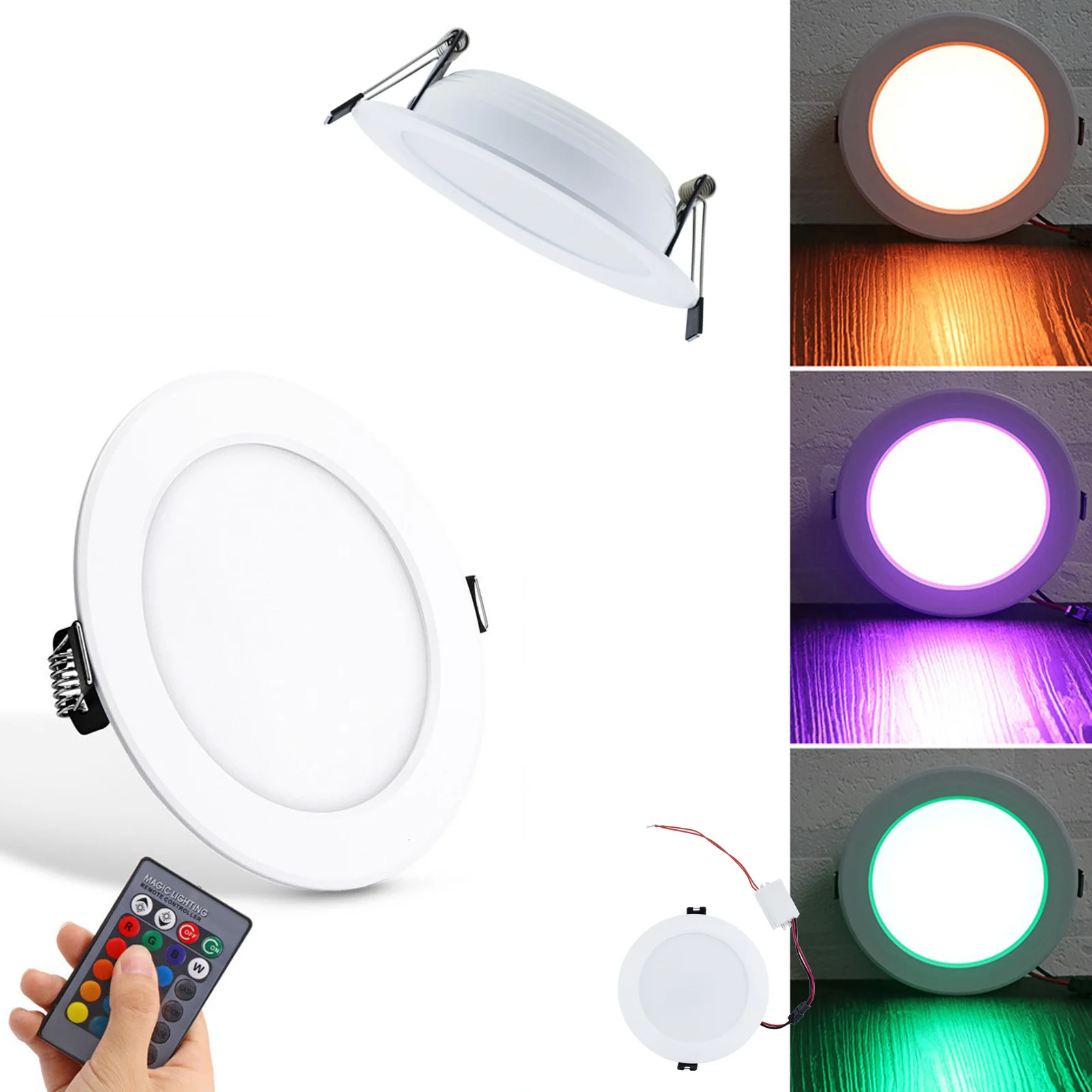 Rgb привел Downlight Ac85-265v Ac220v 16colors Встроенный 5w 10w Драйвер / включенный Свети Декорация Прожектор Гостиная Потолок вниз
Rgb привел Downlight Ac85-265v Ac220v 16colors Встроенный 5w 10w Драйвер / включенный Свети Декорация Прожектор Гостиная Потолок вниз