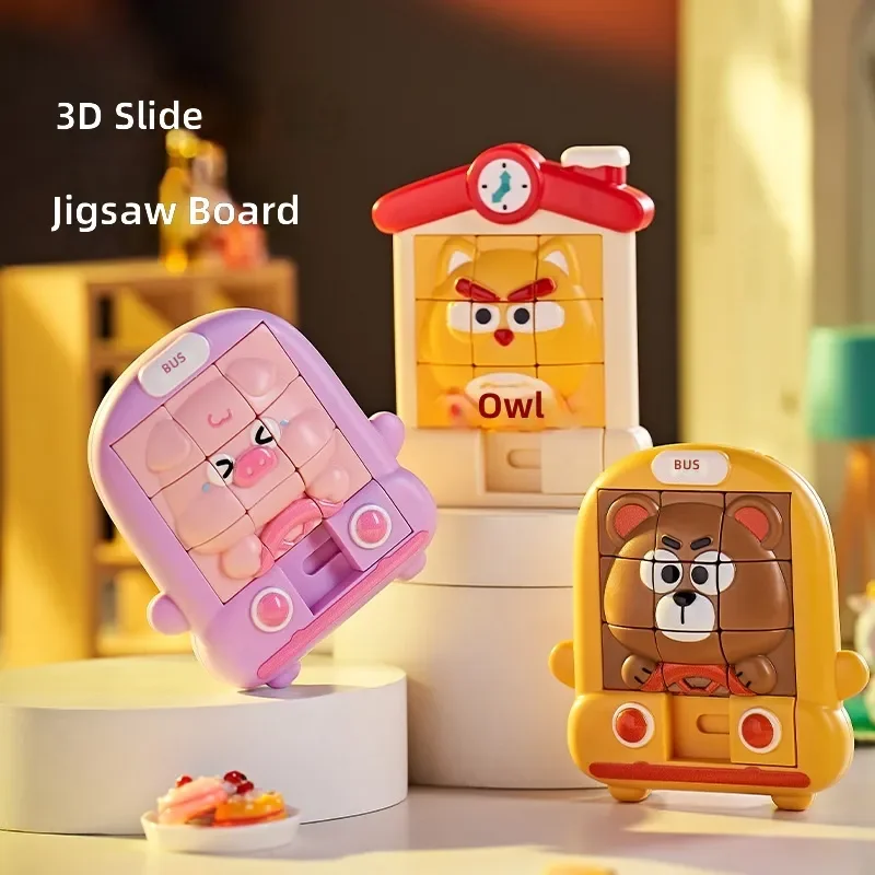 2026 Children's Cartoon Small Animal Huarong Road Sliding Puzzle Early Education Thinking Training Toy for Boys Wholesale
2026 Children's Cartoon Small Animal Huarong Road Sliding Puzzle Early Education Thinking Training Toy for Boys Wholesale