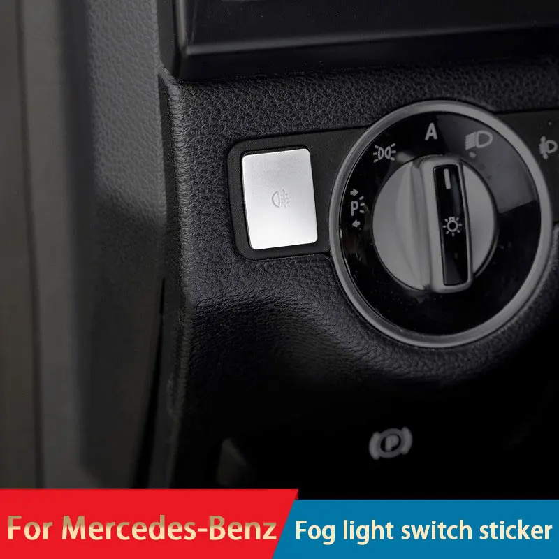 Car Fog Light Switch Button Cover Trim Stickers,For Mercedes Benz C E Class CLA GLA GLK W204 W212 C117 X156 X204 Auto Accessory
Car Fog Light Switch Button Cover Trim Stickers,For Mercedes Benz C E Class CLA GLA GLK W204 W212 C117 X156 X204 Auto Accessory