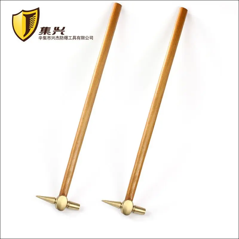 Explosion proof inspection hammer Copper hammer Pointed hammer Long handle escape hammer Self rescue hammer
Explosion proof inspection hammer Copper hammer Pointed hammer Long handle escape hammer Self rescue hammer