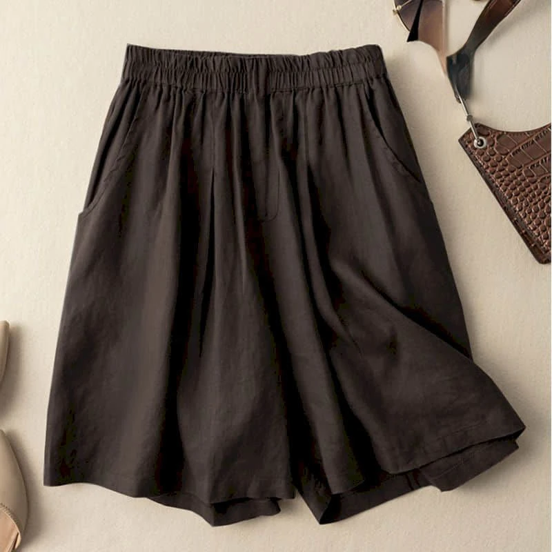 Solid A-line Shorts Women Summer Sale Korean Style Casual Five Point Pants Minimalism Elastic Waist Streetwear Women Clothing
Solid A-line Shorts Women Summer Sale Korean Style Casual Five Point Pants Minimalism Elastic Waist Streetwear Women Clothing