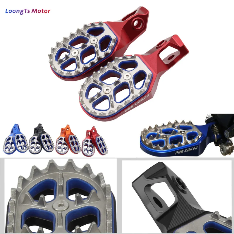 Premium Forged Aluminum Foot Pegs - Enlarged Anti-Slip Footrest for KTM 250 300 350 450 EXC XC SX 2023-2024 Off-Road Motorcycle
Premium Forged Aluminum Foot Pegs - Enlarged Anti-Slip Footrest for KTM 250 300 350 450 EXC XC SX 2023-2024 Off-Road Motorcycle