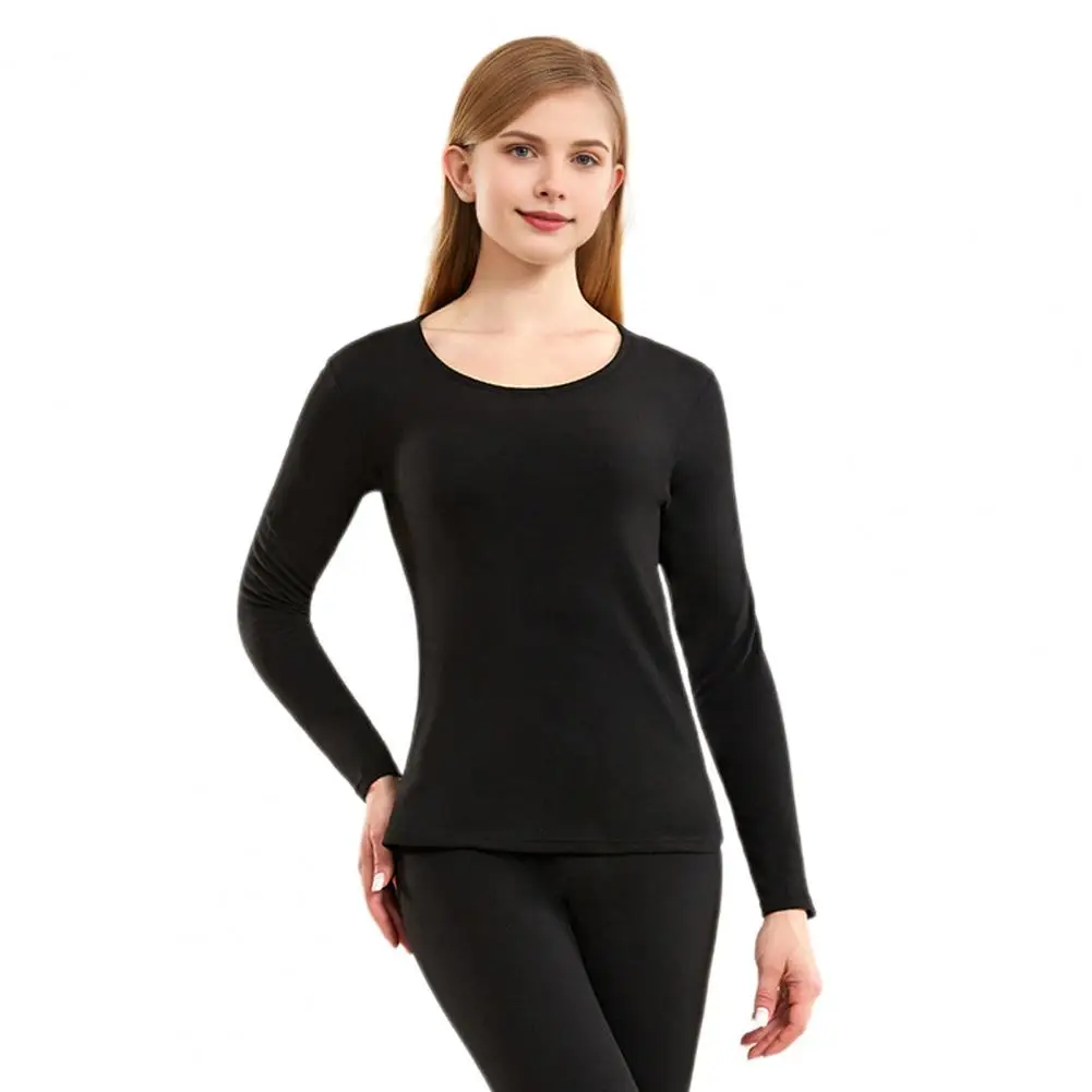 Women Thermal Pajamas Women's Winter Thermal Underwear Set 2 Pcs Round Neck Long Sleeve Warm Slim Fit Pajamas Tracksuit for Cold
Women Thermal Pajamas Women's Winter Thermal Underwear Set 2 Pcs Round Neck Long Sleeve Warm Slim Fit Pajamas Tracksuit for Cold