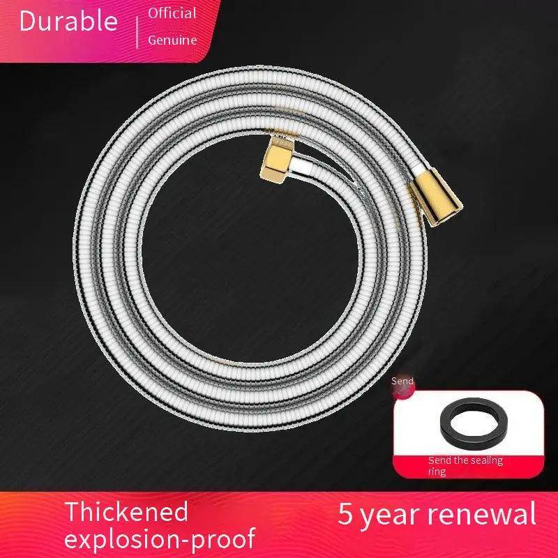 High pressure rain shower hose Extended shower head shower head Bathroom water heater stainless steel hose
High pressure rain shower hose Extended shower head shower head Bathroom water heater stainless steel hose
