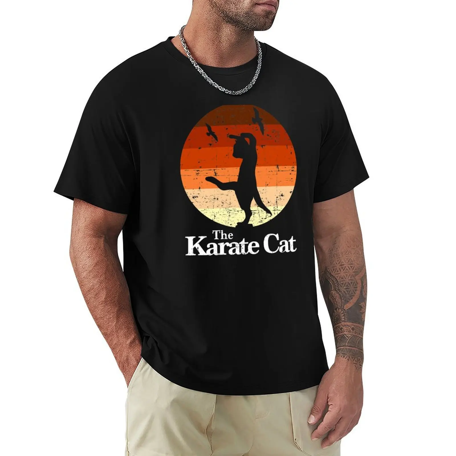 The Karate Cat T-Shirt topping fashion shirts cotton t shirt men
The Karate Cat T-Shirt topping fashion shirts cotton t shirt men
