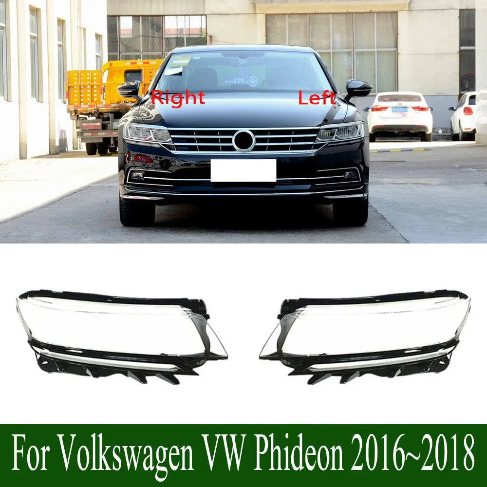 For Volkswagen VW Phideon 2016~2018 Headlights Cover Transparent Headlamp Shell Lens Replace Original Lampshade Plexiglass 
For Volkswagen VW Phideon 2016~2018 Headlights Cover Transparent Headlamp Shell Lens Replace Original Lampshade Plexiglass
