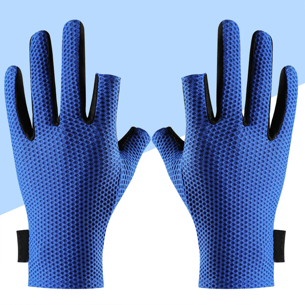 1 Pair Sun-Proof Outdoor Sports Gloves 2 Cut Finger Breathable Stretchy Lightweight Cycling Fishing Fitness Hand Covers For Men
1 Pair Sun-Proof Outdoor Sports Gloves 2 Cut Finger Breathable Stretchy Lightweight Cycling Fishing Fitness Hand Covers For Men