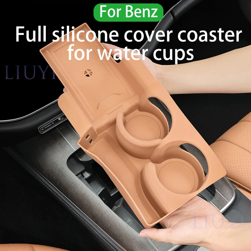 For Mercedes-Benz 2024-2025 E-Class E300 Central Control Silicone Cup Mat Storage Box Anti-Slip Pad Car Accessories
For Mercedes-Benz 2024-2025 E-Class E300 Central Control Silicone Cup Mat Storage Box Anti-Slip Pad Car Accessories
