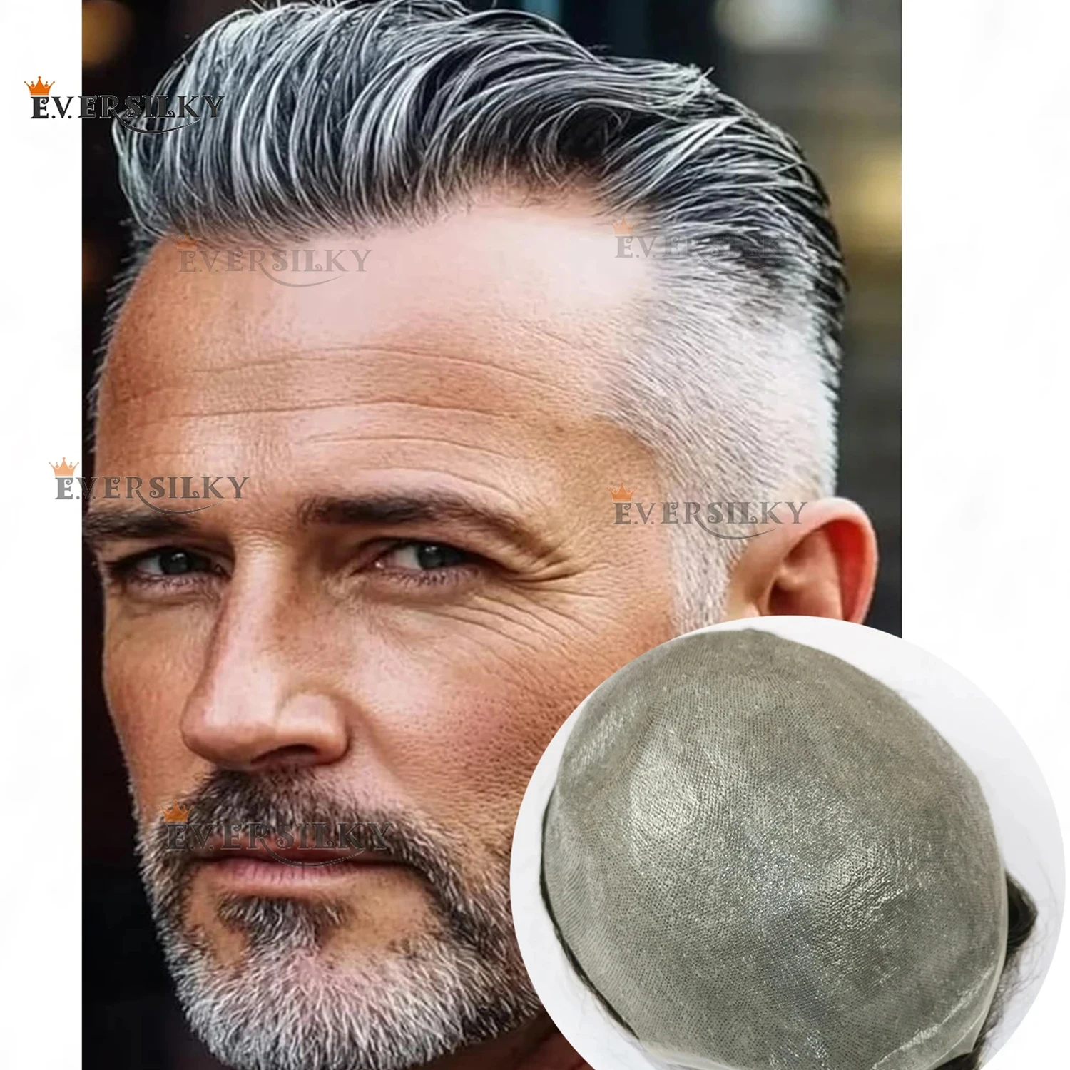 Супернатуральный парик для мужчин с ультратонкой невидимой линией роста волос 0.02 мм, 80% плотность, оттенки 1b65, 1b80, серый, блонд, из натуральных человеческих волос, мужской протез для волос
Супернатуральный парик для мужчин с ультратонкой невидимой линией роста волос 0.02 мм, 80% плотность, оттенки 1b65, 1b80, серый, блонд, из натуральных человеческих волос, мужской протез для волос