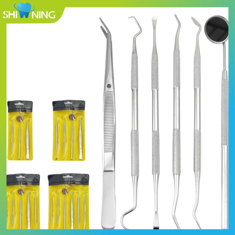 Stainless Steel Dentist Prepared Tool Box Dental Tools Kit Dental Mirror Probe Tweezer Dental Oral Care Instrument Dentistry sup
Stainless Steel Dentist Prepared Tool Box Dental Tools Kit Dental Mirror Probe Tweezer Dental Oral Care Instrument Dentistry sup