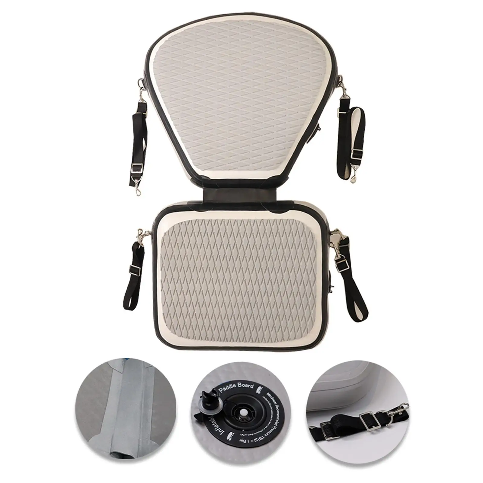 Kayak Seat Stand up Paddleboard with Adjustable Strap with Back Support Paddle Seat Canoe Seat Cushion for Rowboats
Kayak Seat Stand up Paddleboard with Adjustable Strap with Back Support Paddle Seat Canoe Seat Cushion for Rowboats