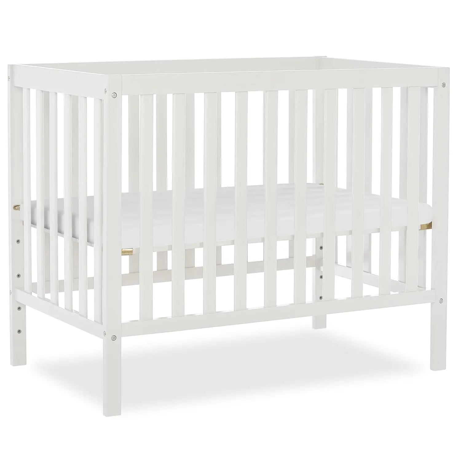 Dream On Me Edgewood 4-in-1 Convertible Mini Baby Crib in White GreenGuard Gold & BSA, Non-Toxic, Compact 40 x 25 x 33"
Dream On Me Edgewood 4-in-1 Convertible Mini Baby Crib in White GreenGuard Gold & BSA, Non-Toxic, Compact 40 x 25 x 33"