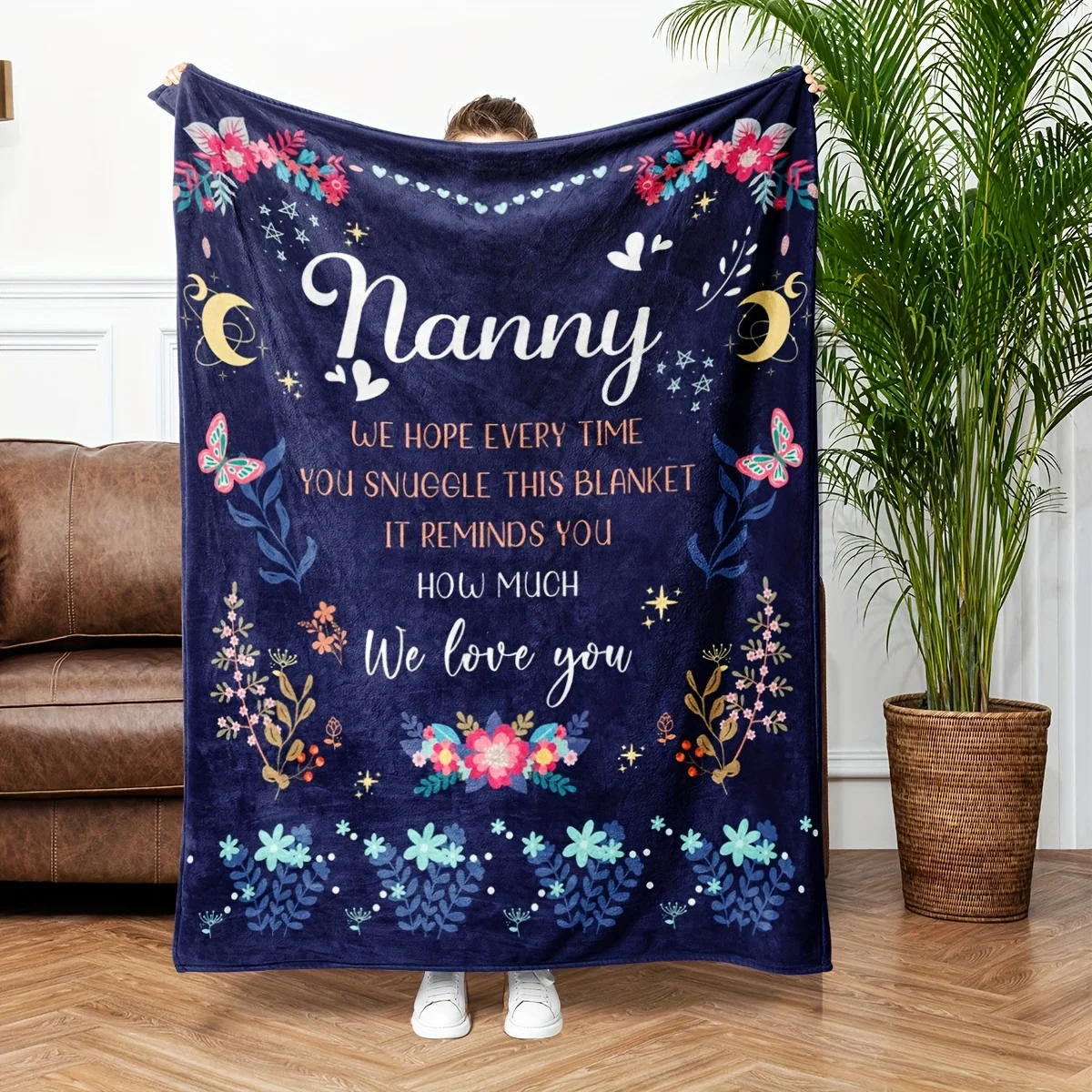 Holiday Gift for Grandma, Birthday Gift for Mom, Mother'S Day Gift, Christmas Gift, Warm and Soft Polyester Blanket, Sofa Blanke
Holiday Gift for Grandma, Birthday Gift for Mom, Mother'S Day Gift, Christmas Gift, Warm and Soft Polyester Blanket, Sofa Blanke