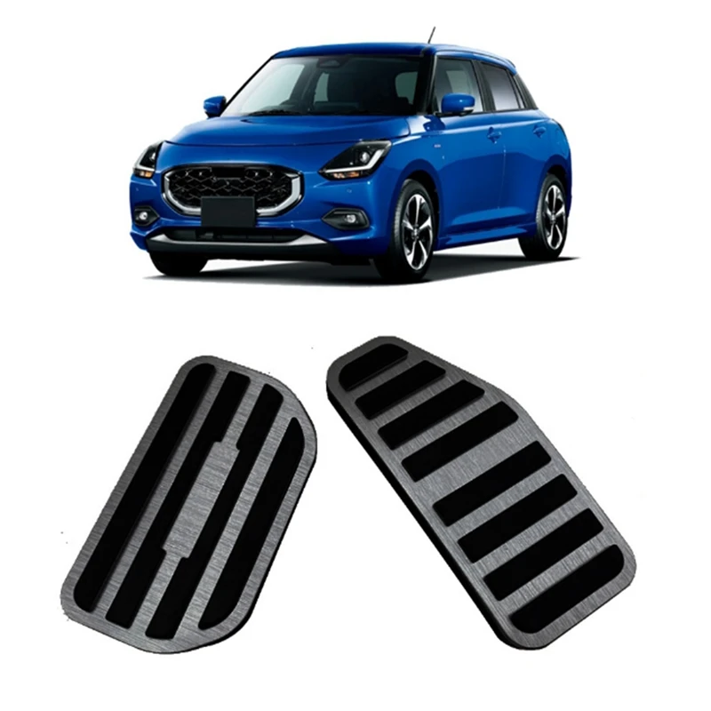 Car Accelerator Brake Pedal Pad Covers Aluminum Alloy For Suzuki Swift ZC/ZD Series 2024+ Anti-Skid Brake Sticker
Car Accelerator Brake Pedal Pad Covers Aluminum Alloy For Suzuki Swift ZC/ZD Series 2024+ Anti-Skid Brake Sticker