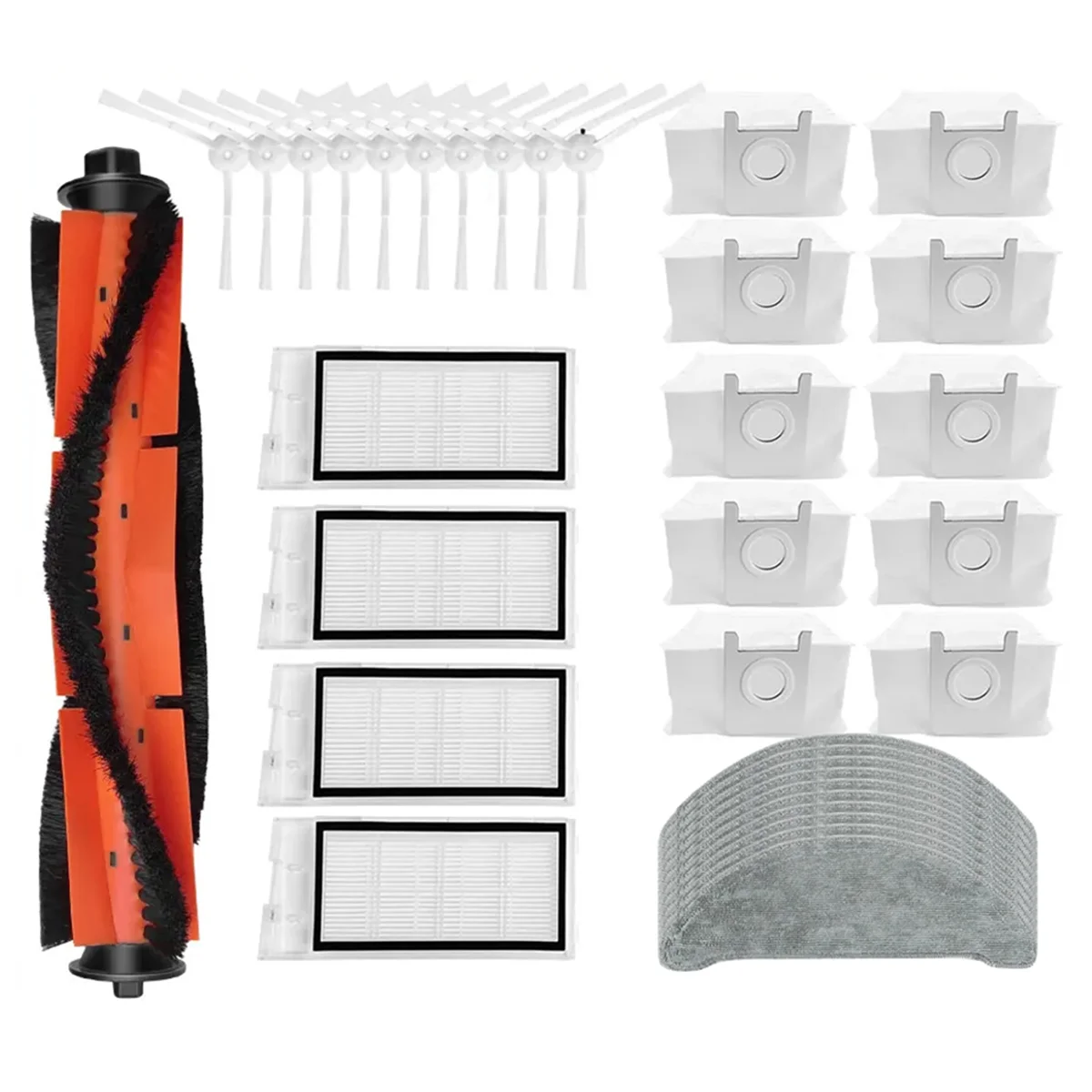 For Eve Plus / SDJ01RM Roller Side Brush Hepa Filter Mop Colths Dust Bag Vacuum Cleaner Spare Parts Accessories
For Eve Plus / SDJ01RM Roller Side Brush Hepa Filter Mop Colths Dust Bag Vacuum Cleaner Spare Parts Accessories