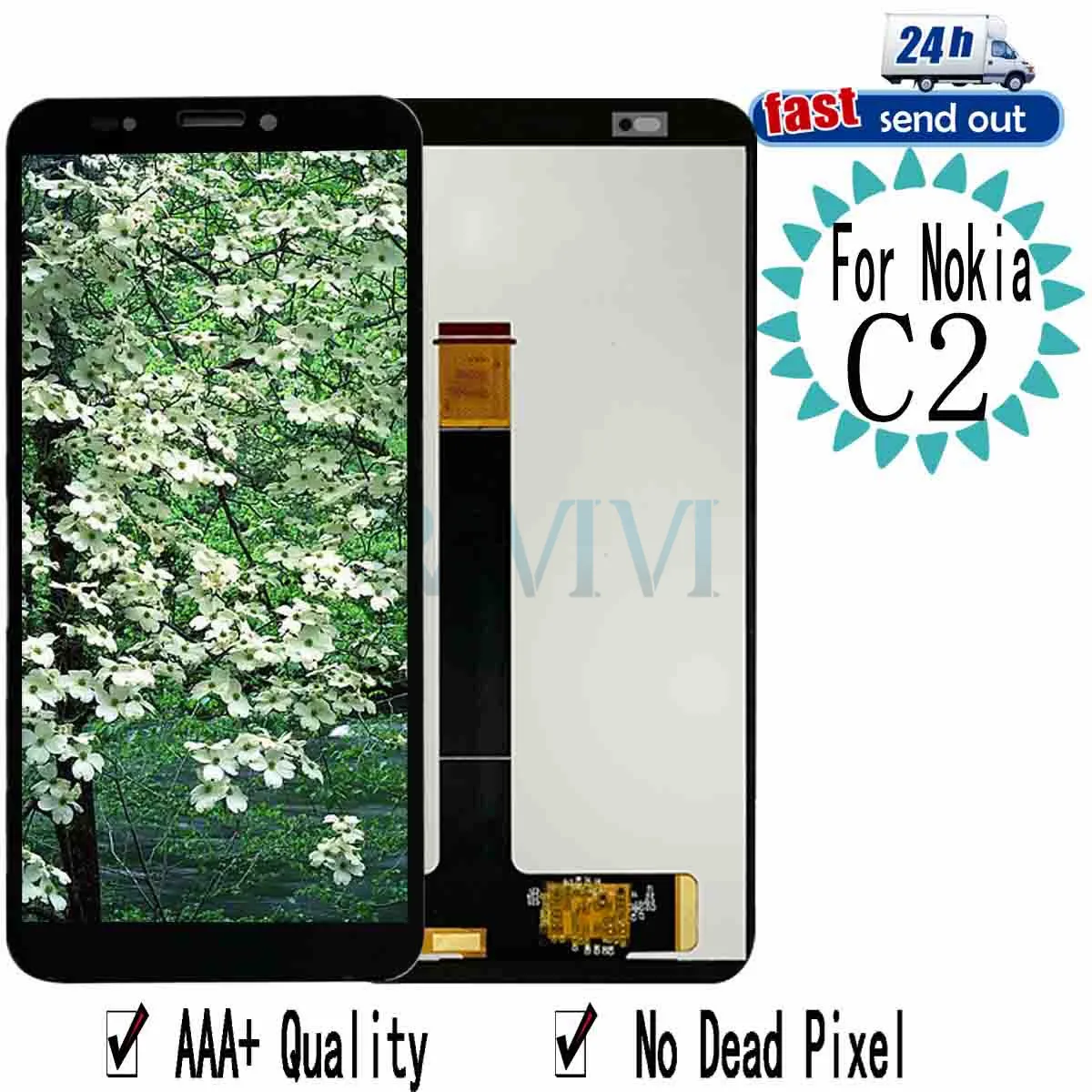 5.99" C2 LCD For Nokia C2 LCD Display Touch Screen Digitizer Assembly Replacement TA-1233 TA-1204
5.99" C2 LCD For Nokia C2 LCD Display Touch Screen Digitizer Assembly Replacement TA-1233 TA-1204
