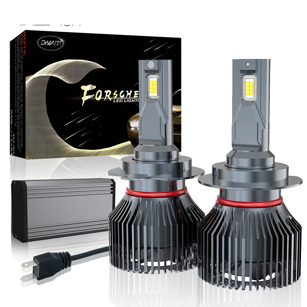 2PCS 120W H7 LED Canbus 30000LM Car Headlight H1 H4 H8 H11 9005 HB3 9006 HB4 Fog Lights Led Bulb Fans Turbo Lamp For Car 6000K
2PCS 120W H7 LED Canbus 30000LM Car Headlight H1 H4 H8 H11 9005 HB3 9006 HB4 Fog Lights Led Bulb Fans Turbo Lamp For Car 6000K
