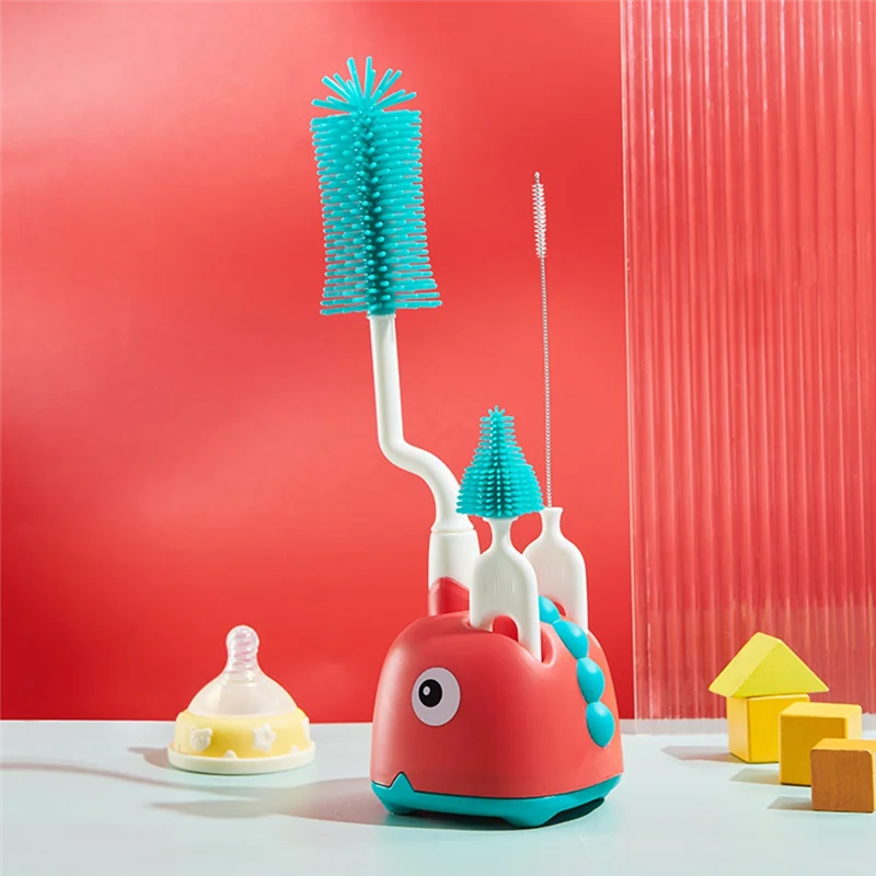 AINY-Silicone Bottle Brush Cleaning Brush Special Draining Rack For Newborn Baby Long Handle Rinse Nipple Cleaning Set
AINY-Silicone Bottle Brush Cleaning Brush Special Draining Rack For Newborn Baby Long Handle Rinse Nipple Cleaning Set