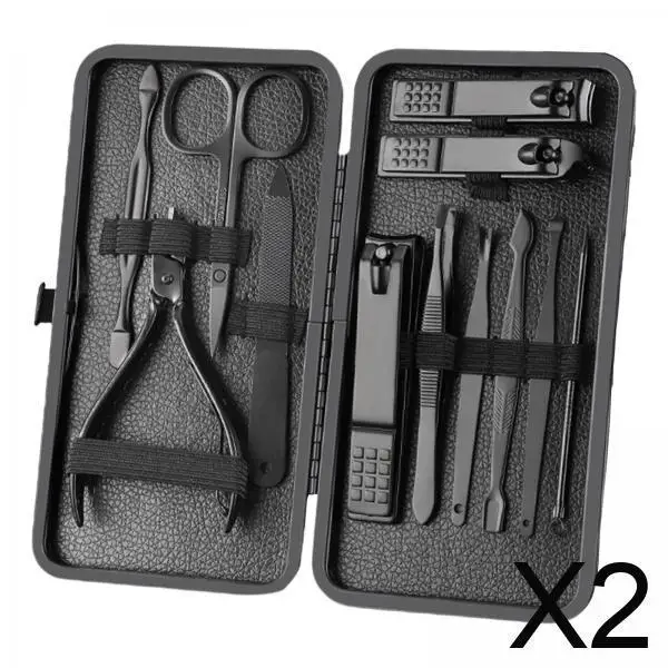 Stainless Steel Nail Clippers Set with Leather Case Toe Fingernail Scissors for Daily Travel Care
Stainless Steel Nail Clippers Set with Leather Case Toe Fingernail Scissors for Daily Travel Care